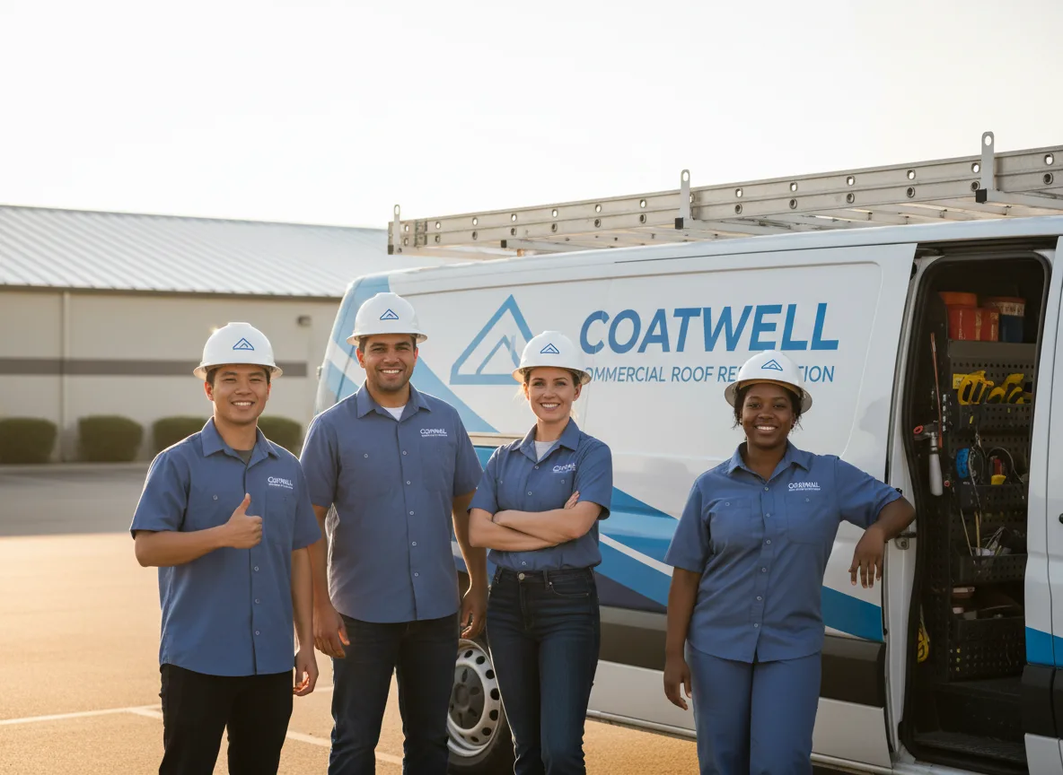Commercial roof coating company in Rock Spring, GA